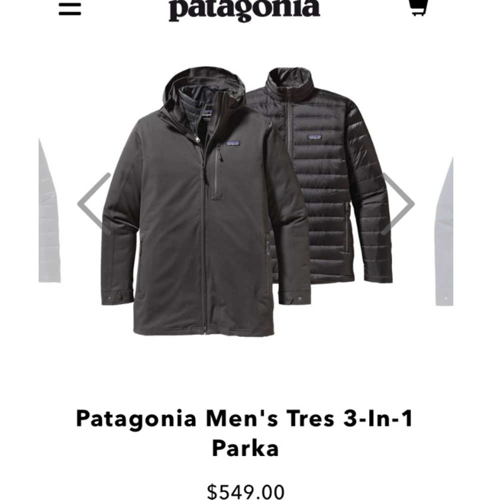 Like-new Patagonia parka jacket